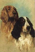 John emms English Springer Spaniels at Rest oil painting picture wholesale